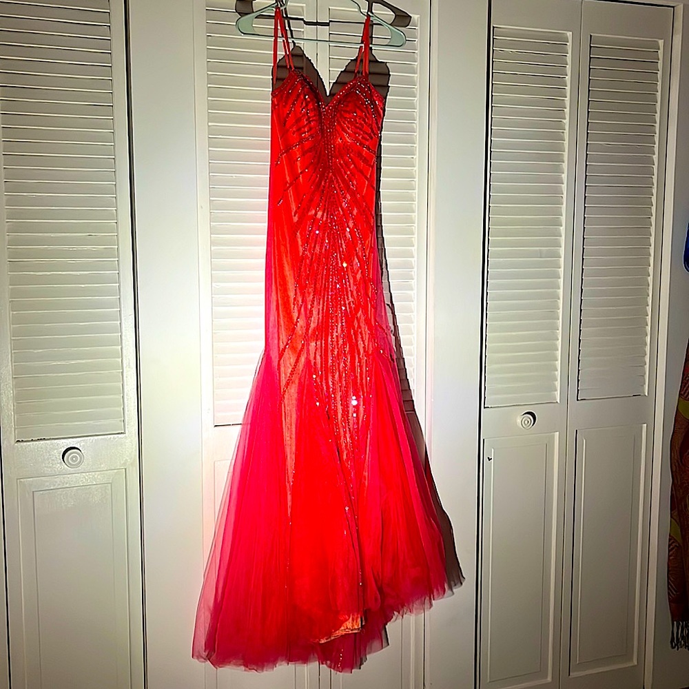 Vibrant Evening Gown